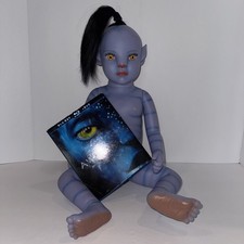 Life Like Avatar Reborn Baby Doll Silicone Vinyl Doll 20" Female DVD  Blu-Ray