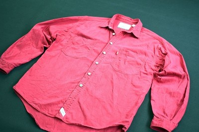 Levis Jeans Hemd Vintage Shirt Longsleeve Maglia Casual Levi´s 90s Red Label  L