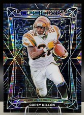 2024 Panini Obsidian - Corey Dillon International Black Electric Etch #42