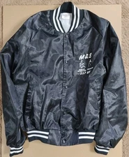 Vtg Auburn Sportswear Jacket Sz L Made In USA 21 Pit See Description 