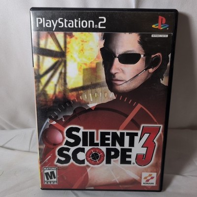 Silent Scope 3 PS2 (Sony PlayStation 2, 2002) Complete With Manual