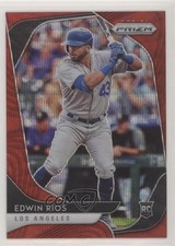 2020 Panini Prizm Tier III Red Wave Prizm 98/99 Edwin Rios #241 2l4
