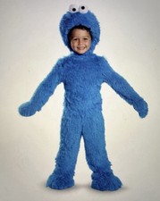 Sesame Street Cookie Monster Plush 12-18 M Infant Halloween Deluxe Child Costume