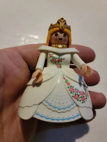 Vintage 1987 Playmobile Geobra Fairy Tale Princess Magic Castle Bride Figure