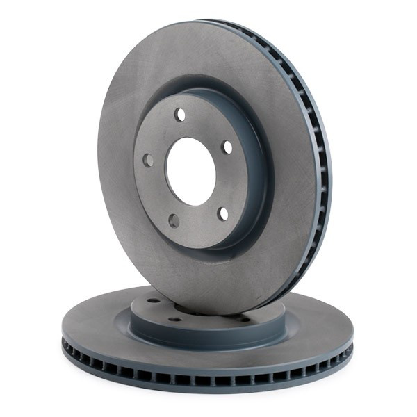Genuine Delphi Front Plain Brake Disc Set for Nissan Pulsar Hatchback C13 BG4283