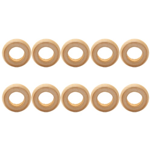 10 Pcs Wooden Napkin Rings Handmade Dining Table Napkins Buckles - Picture 5 of 12