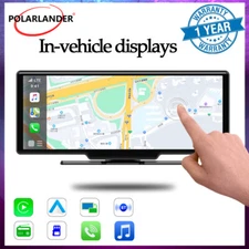 10 inch Wireless carplay GPS Android Auto Bluetooth ios Double Din Touch Screen