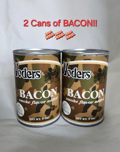 Yoders Fully Cooked Canned Bacon - 9 oz (12 can) for sale online | eBay