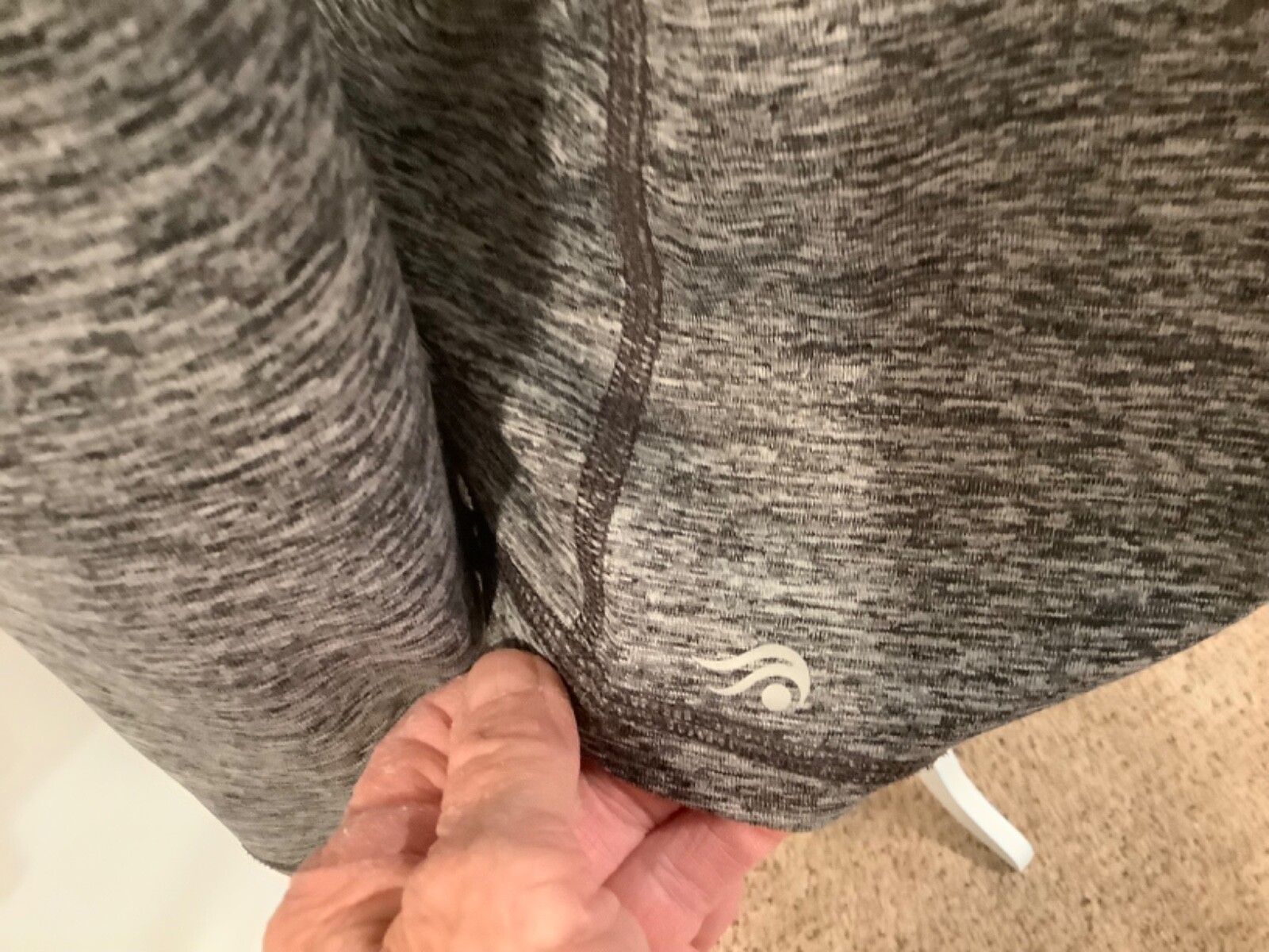 Ideology Pullover Women’s Heather Gray Hooded Lig… - image 3