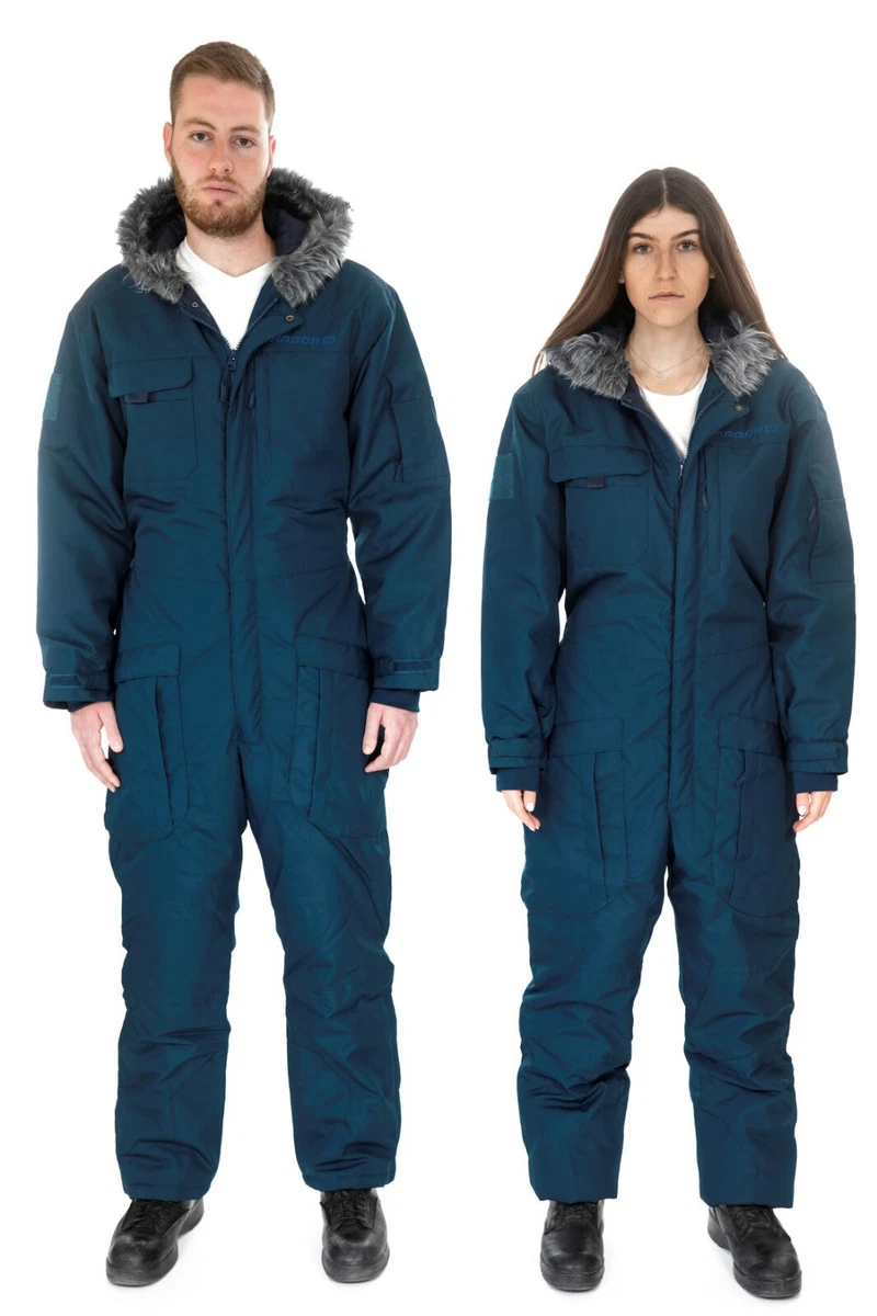 Canvas Insulated Coveralls Snowsuit Winter clothing Ski Snow suit One piece