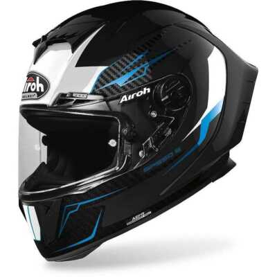 AIROH GP550 S VENOM HELMET BLACK GLOSS