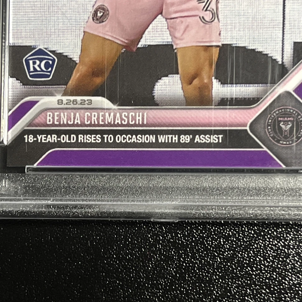 Benja Cremaschi /25 PSA 10 Topps Now Pop 7!  - Image 4 of 4