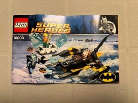 lego 76000 arctic batman vs. mr freeze Complete With Instructions 