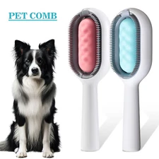 3 In 1 Cat And Dog Grooming Brush With Water Tank Pet Hair Removal Massage Comb