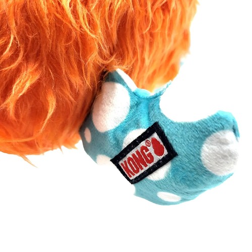 KONG Whipples XL Soft Plush Squeaky Easy Grab & Shake Dog Toy 11x10" - 第 6/15 張圖片