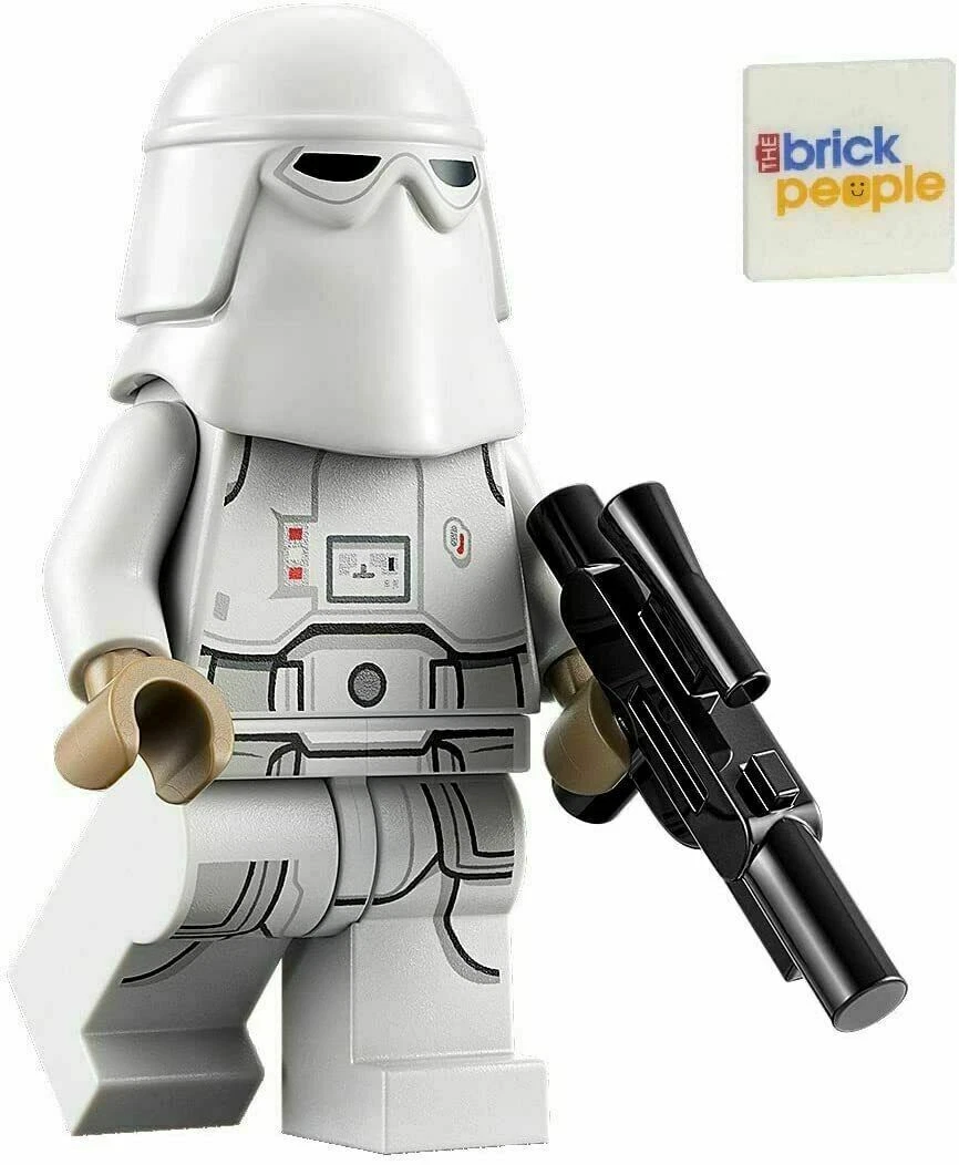 LEGO Star Wars: Snowtrooper with Blaster and Armor Kama Waist Cape