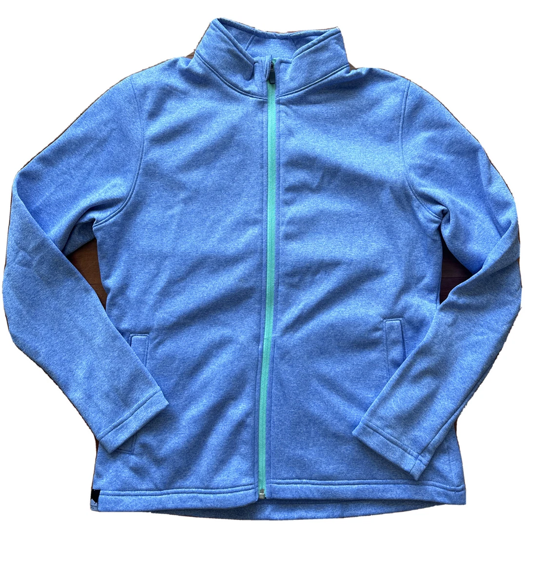 Sun Mountain Womens Sweater Jacket Small Blue Bolder City Golf