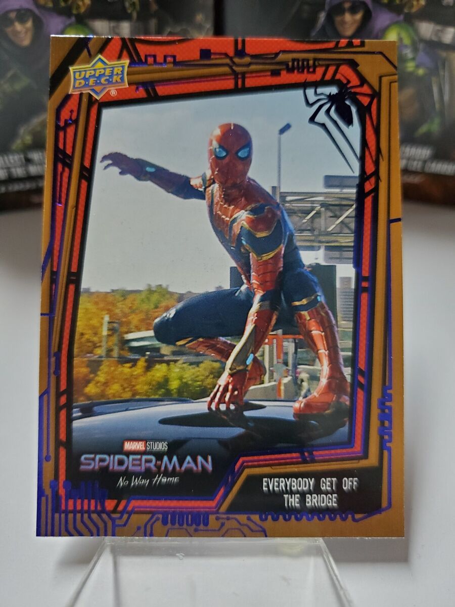 2023 Upper Deck Spider-Man: No Way Home Blue- YOU PICK FROM LIST 