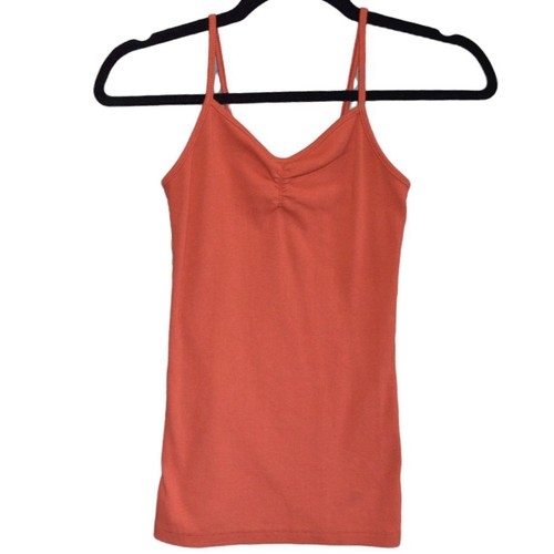 No Boundaries Womens Size XS Tank Top Ribbed Camisole Burnt Orange | eBay
