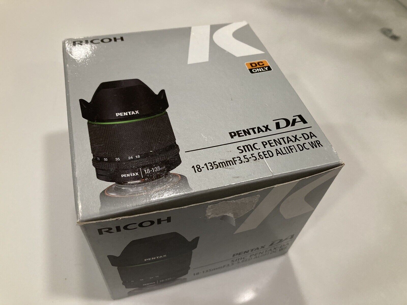 smc PENTAX DA 18-135mm F3.5-5.6 ED AL IF DC WR Lens for K Mount Camera