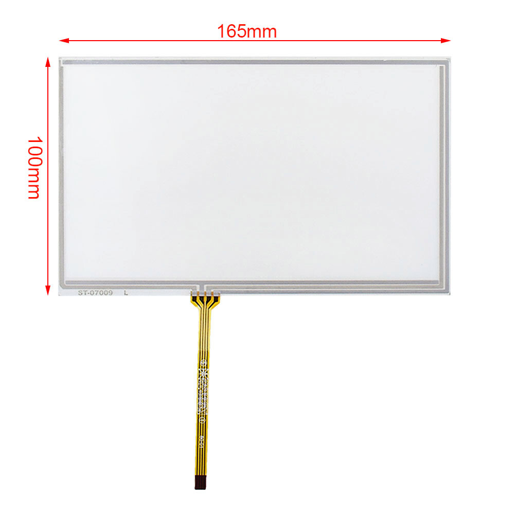 7 inch 4 wire HSD070IDW1 D00 165*100mm Touch S n Glass for DVD GPS