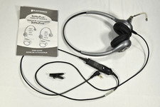 Genuine PLANTRONICS H261 SupraPlus Headset with QD to 2.5mm Plug Adaptor Cable