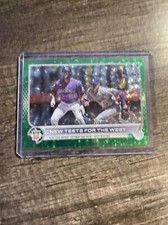 2022 Topps Update Series Green Foilboard /499 #US4 New Test for the West Card