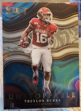 2022 Panini Select Draft Picks Unstoppable Treylon Burks RC #US-TB Titans