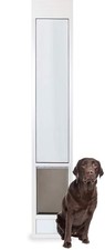 Petsafe Adjustable Sliding Glass Doggie Door Large/Tall, 91-96 White