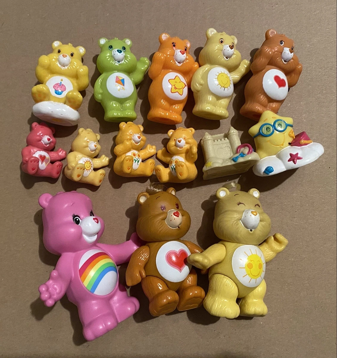 Care bear figurines vintage sale