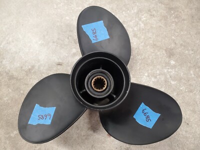 NEW ALUMINUM 12'' X 10P SOLAS AMITA PROP, 3311-120-10, YAMAHA 13 SPLINE, P6685