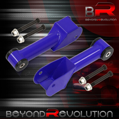 For 1979-2004 Mustang Blue Drag Suspension Rear Upper Control Arm Pair Bushings