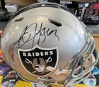 Bo Jackson Autograph Full Size Helmet JSA Certified NFL Raiders Football