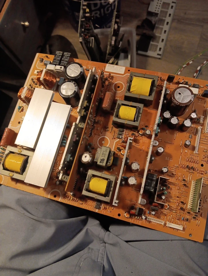 PLACA DE FONTE DE ALIMENTAÇÃO HITACHI MPF7428 PARA 42HDX99 E OUTROS MODELOS M6 - Imagem 2 de 3