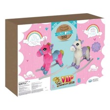 Rocking Horse Rocking Ods 36587 My Vip Rocking Unicorn With Sounds Rosa