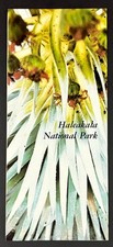 1987 Haleakala Hawaii HI National Park Service Guide Map Vintage Travel Brochure