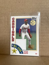 2019 Topps 1984 All-Stars Relics 150th Anniversary /150 Ozzie Smith Cardinals