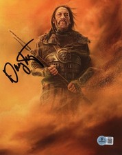 DANNY TREJO SIGNED STAR WARS 'THE MANDALORIAN' 8x10 PHOTO SHOW BAS BECKETT COA