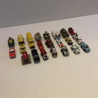 Lot Of 22 Micro Machines Hot Wheels Small Diecast Toy Cars Trucks Rare Vintage