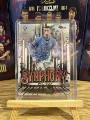 Topps Finest 2025/26 Phil Foden Symphony Sy-10 Manchester City