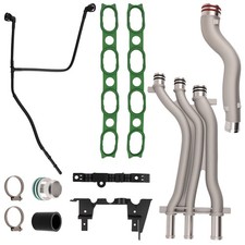 Produktbild - Kühlmittelleitung Aluminium for Porsche Cayenne 4.5L V8 2003-06 94810605906 NEU