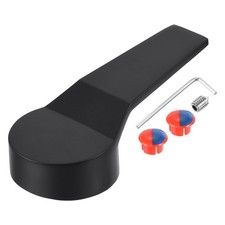 40mm Single Lever Faucet Handle for Kitchen,4.6"x2", Black