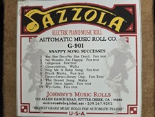 G-Roll G-901 RECUT Nickelodeon Roll Snappy Song Successes Jazzola