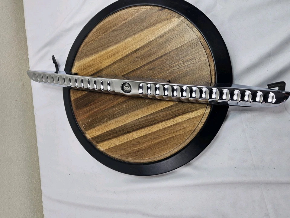 98-03 Jaguar Vanden Plas VDP Trunk Boot Lid Molding Cover Chrome OEM - Image 2 of 4