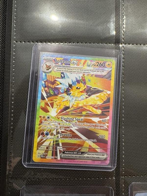 #ad #ad Jolteon ex SIR NM 153 131 SV: Prismatic Evolutions Pokemon Card $275.00