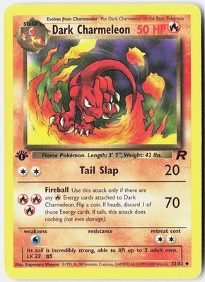 Dark Charmeleon Uncommon Team Rocket 32/82 LP