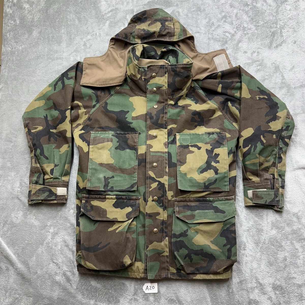 Vintage Columbia Hunting Jacket Camo Gore-TEX USA Size Men