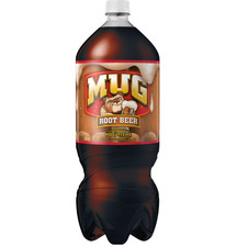 Mug Root Beer Soda 2 Liter Plastic Bottle