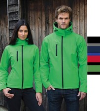 Result Herren Performance Softshelljacke wasserdicht S-3XL TX Hooded R230M NEW