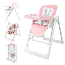 High Chairs for Babies and Toddlers Foldable High Chair Adjustable with Recli...